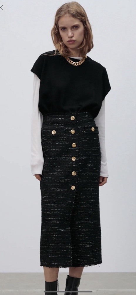 Jupe zara neuf taille m 