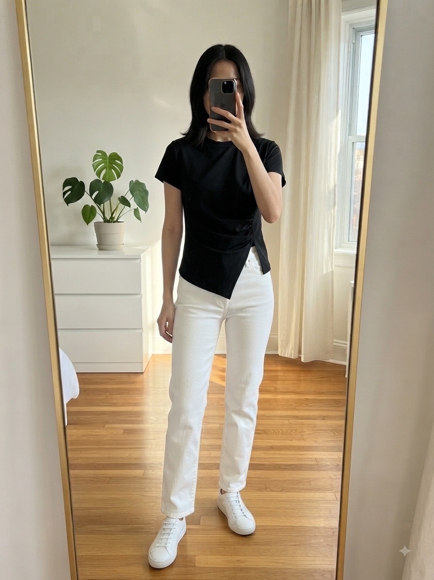 Black asymmertric top