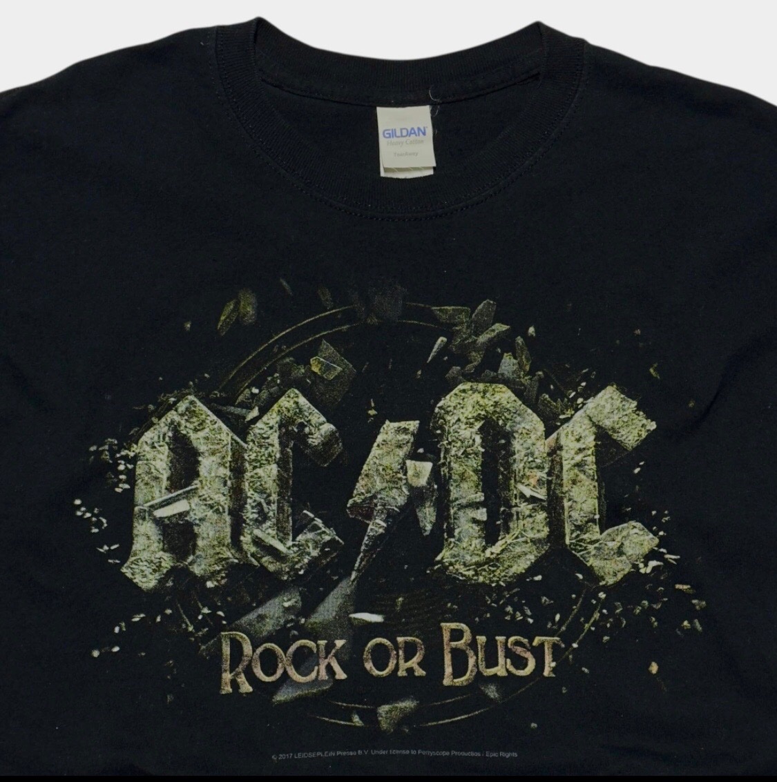 ACDC tshirt taille M