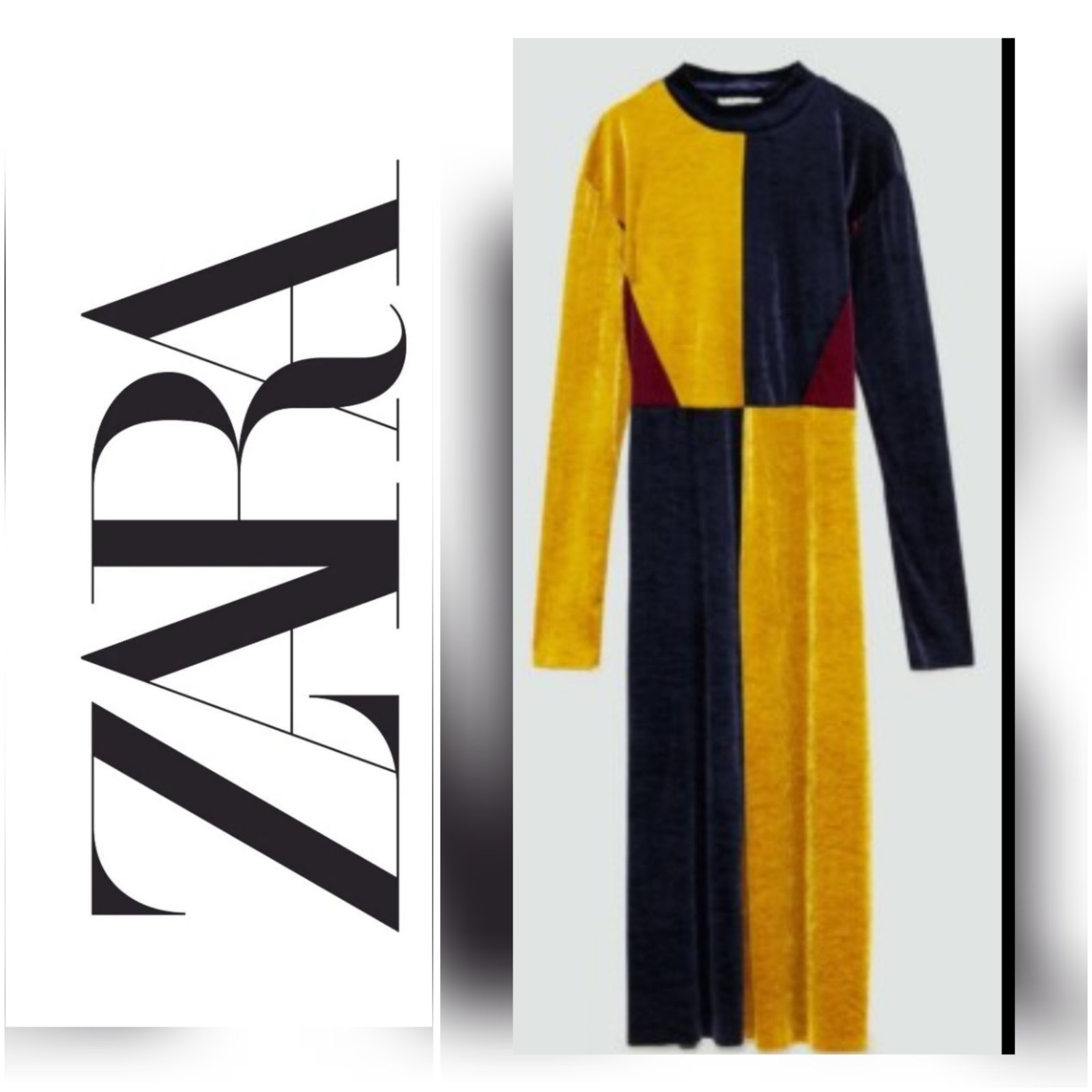 Robe Zara 💜💛