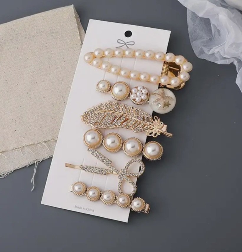Accessoires Pour cheveux 6 articles Assortie 