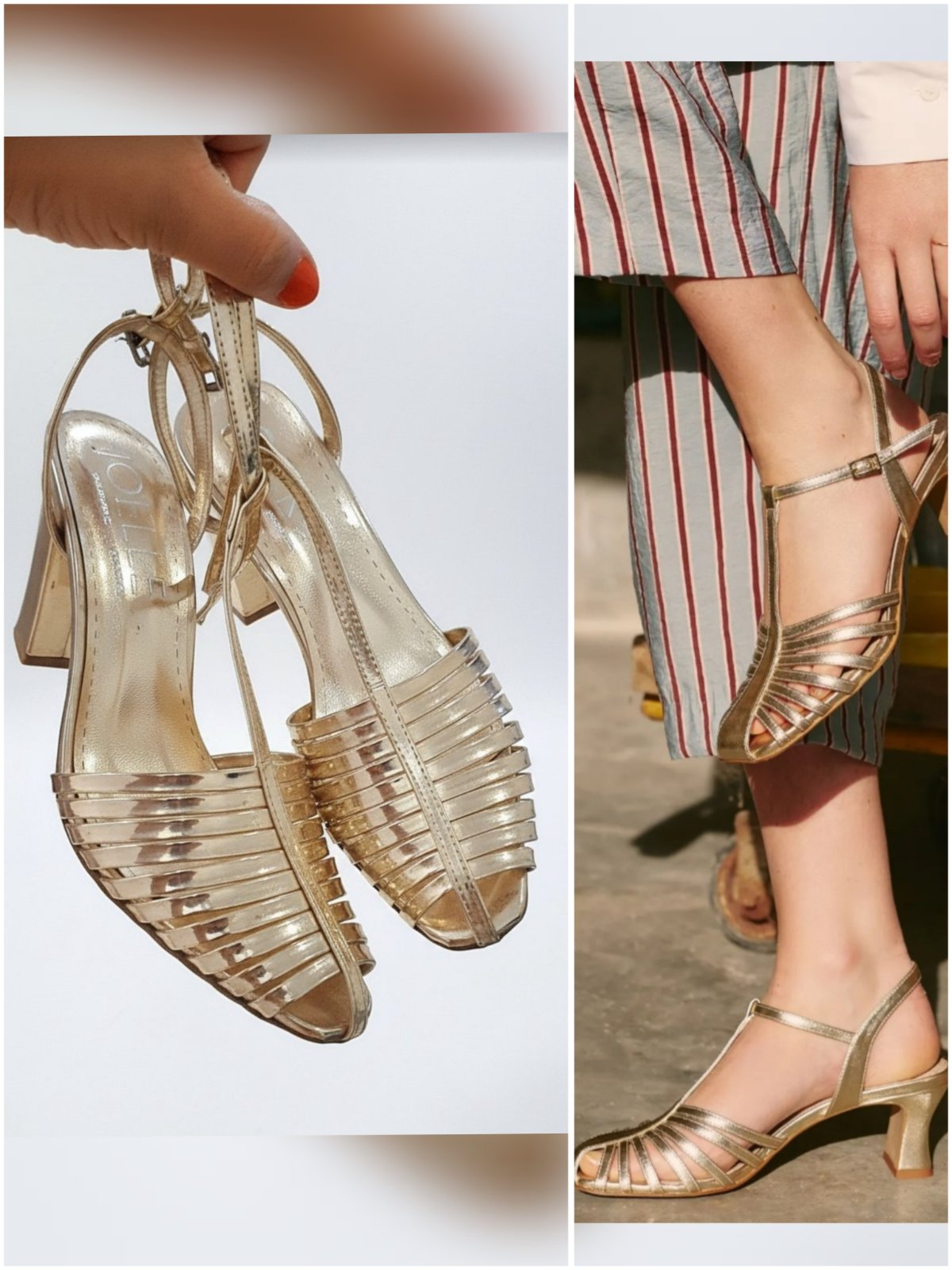 ESCARPINS Soirée La marque Joëlle presque neuf 💛🧡