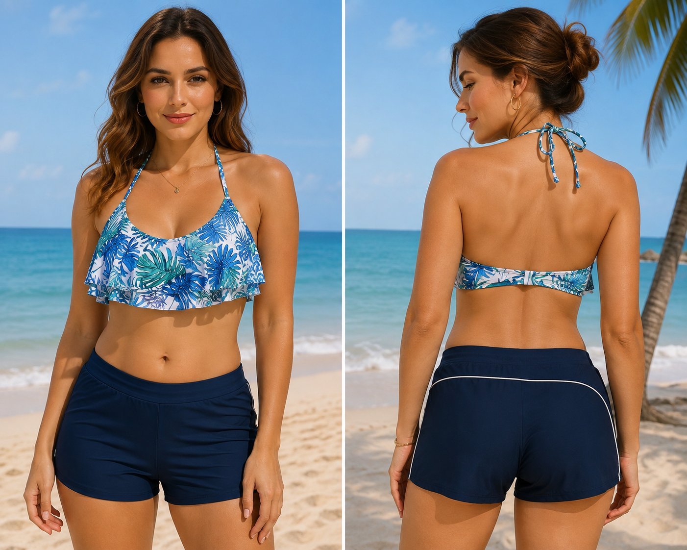 Maillot 2 pièces la vie en rose 🐋
