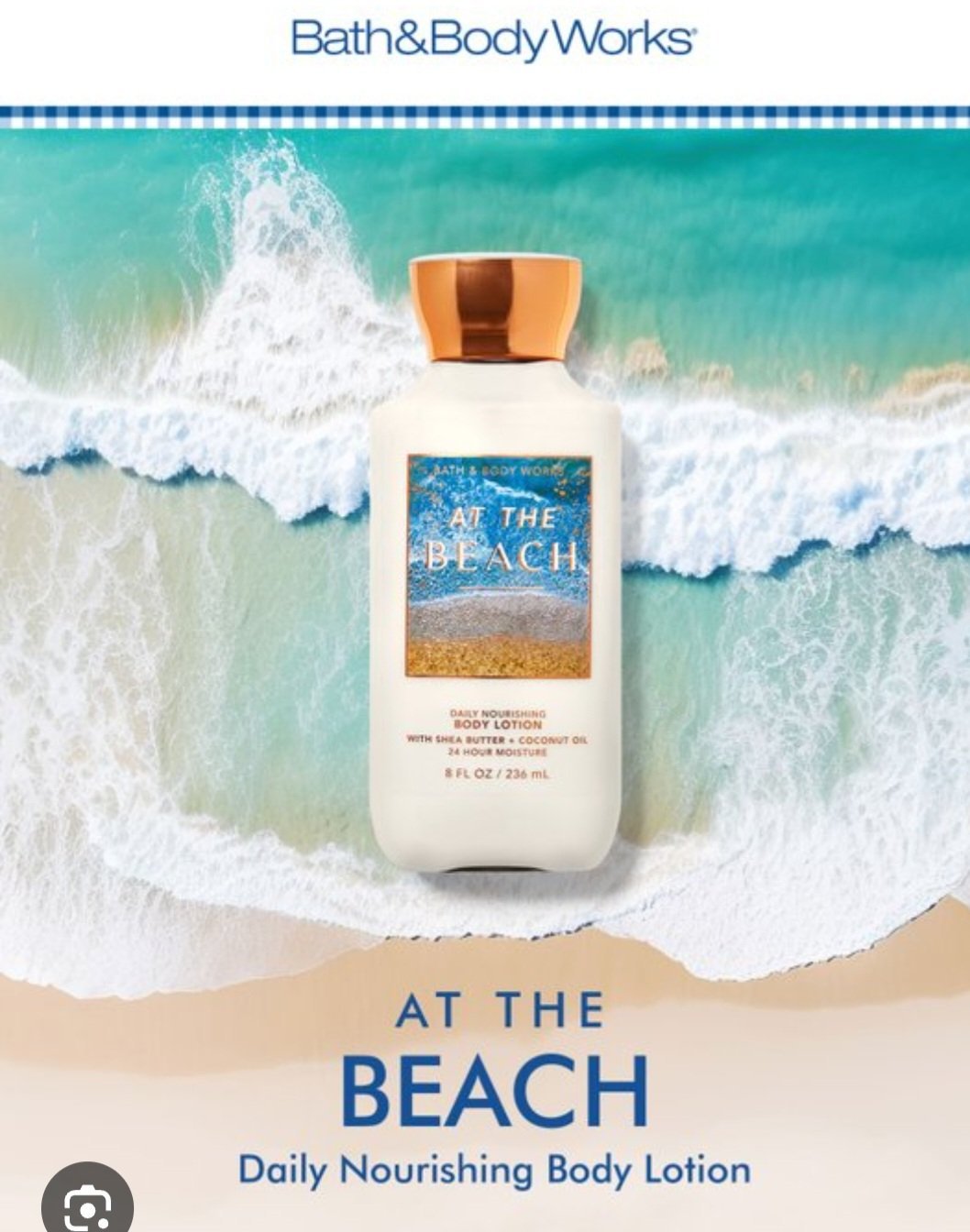 Body Lotion At The  Beach  🏖 Bath and Body Works 100% Authentique Mode on USA
