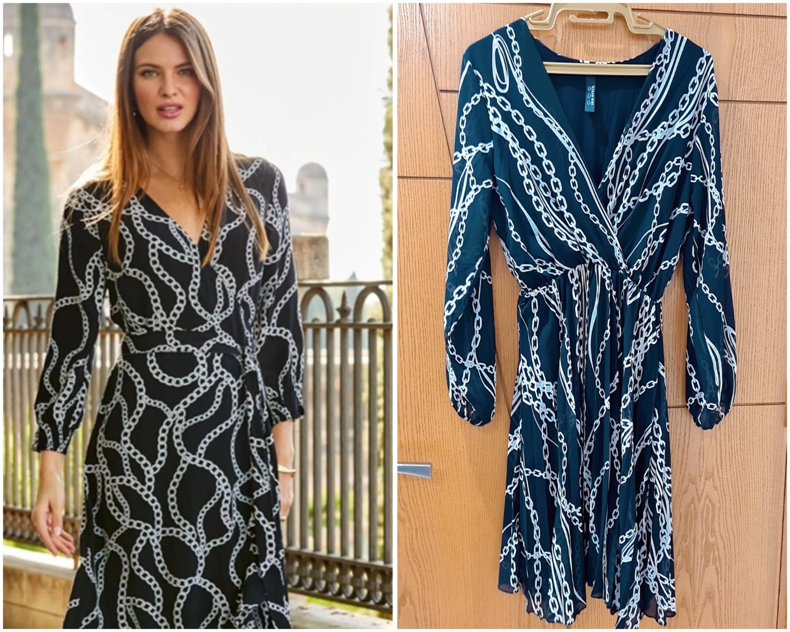 Robe Imprimé  Chic La Marque New Style Mode In Italy 