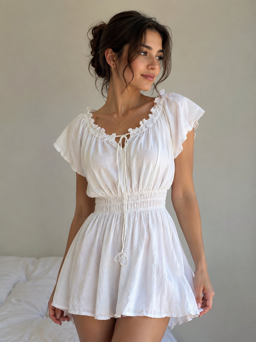 White 2000's shirt 