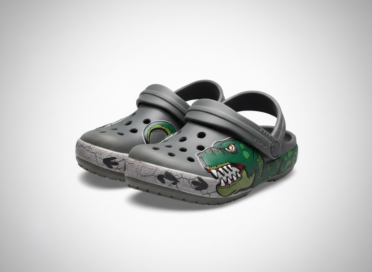 Crocs dinosaures bébé