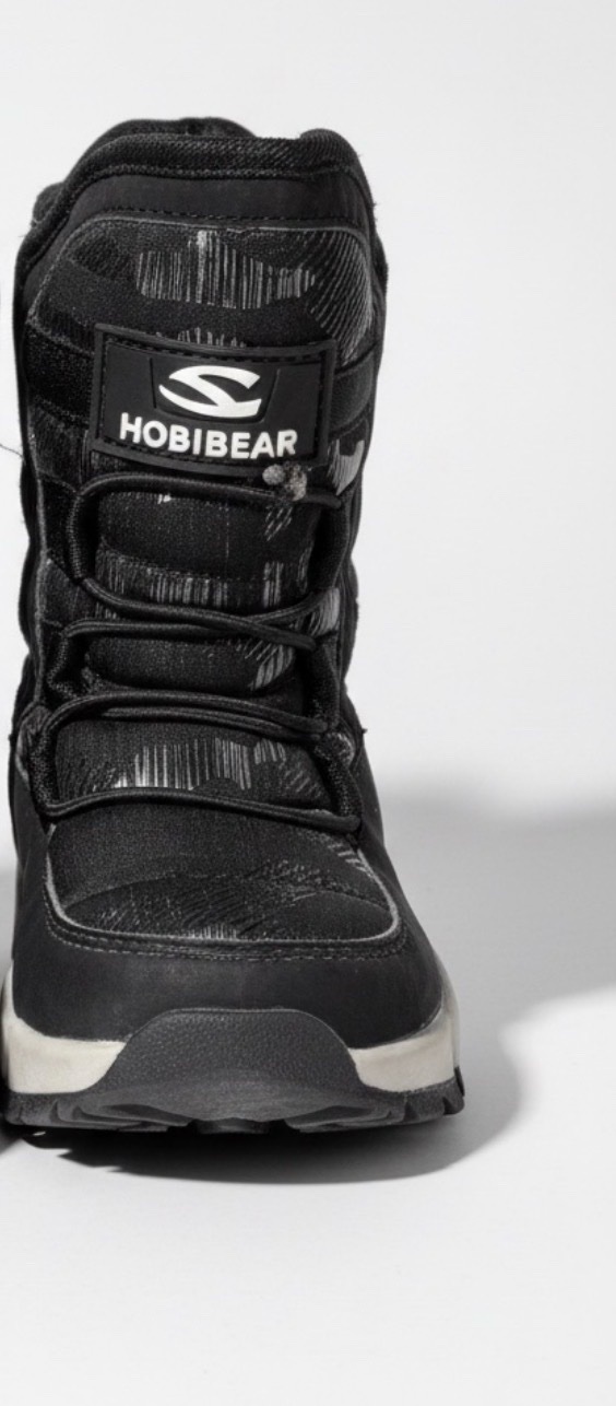 Bottes noires Hobibear - Chaudes