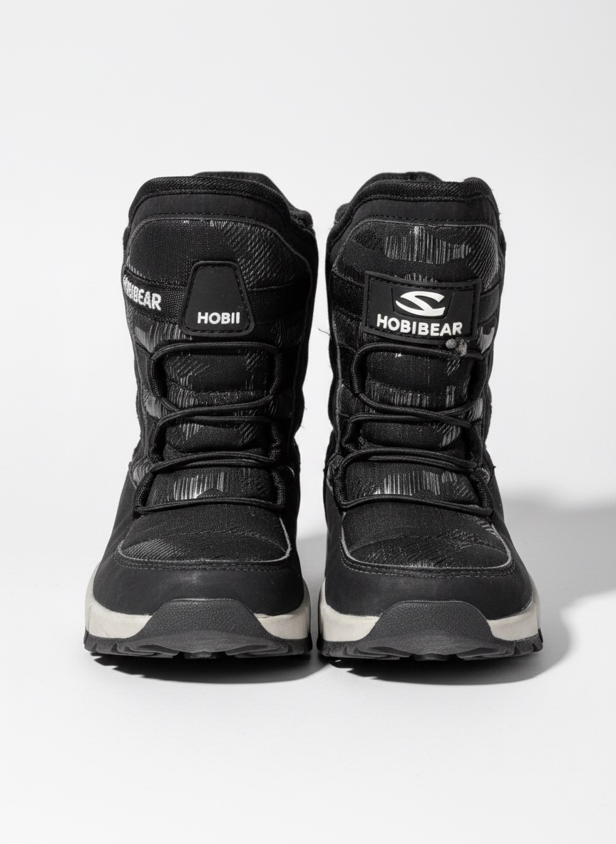 Bottes noires Hobibear - Chaudes