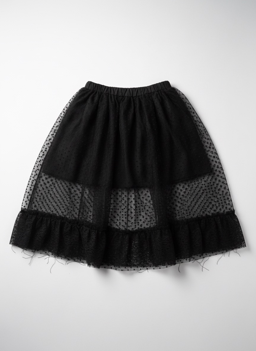 Jupe en tulle noire – Très bon état