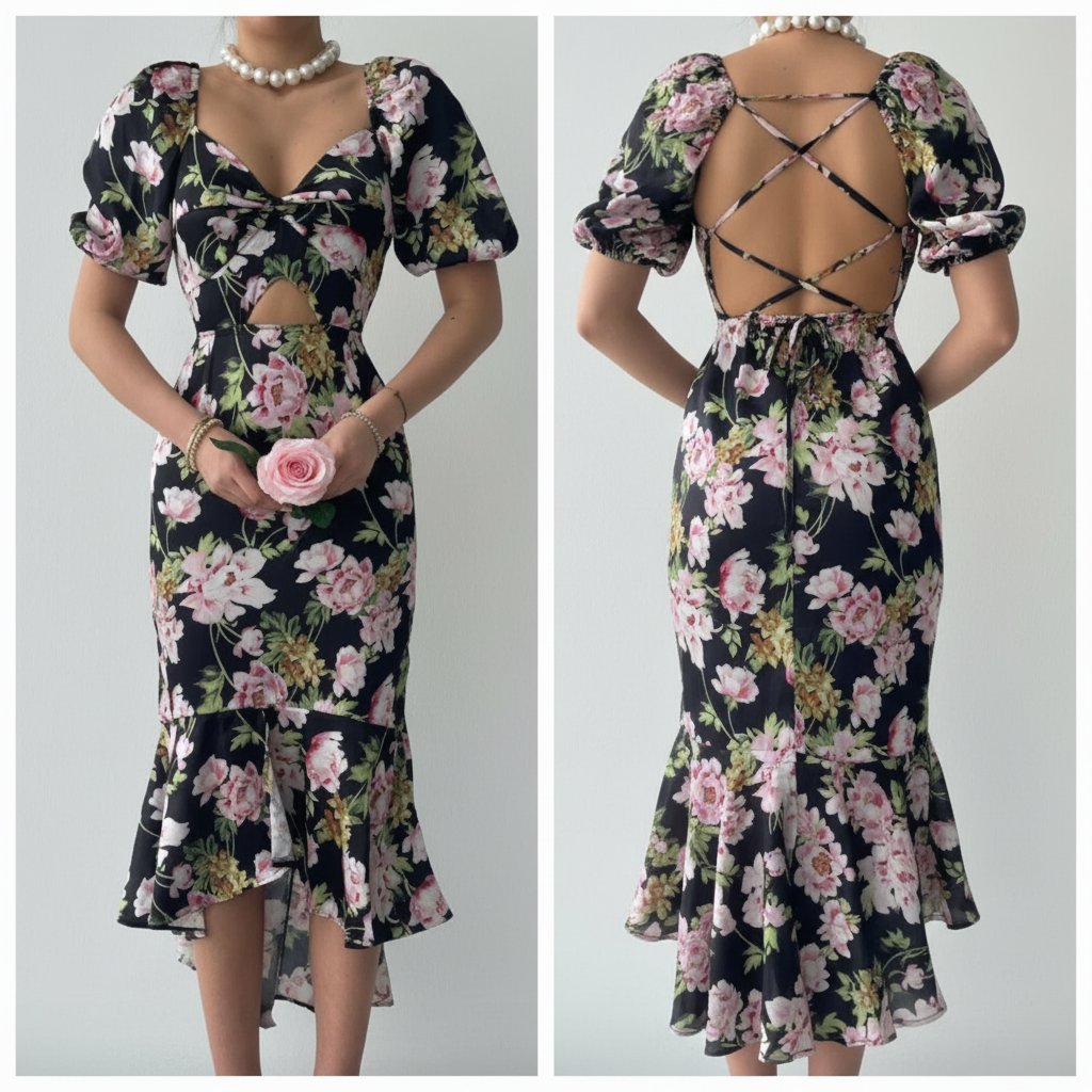 Robe soie 