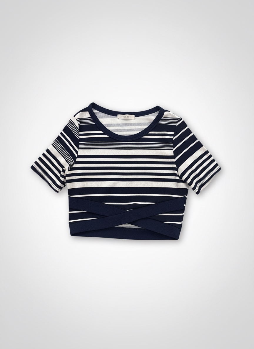 Pull crop top