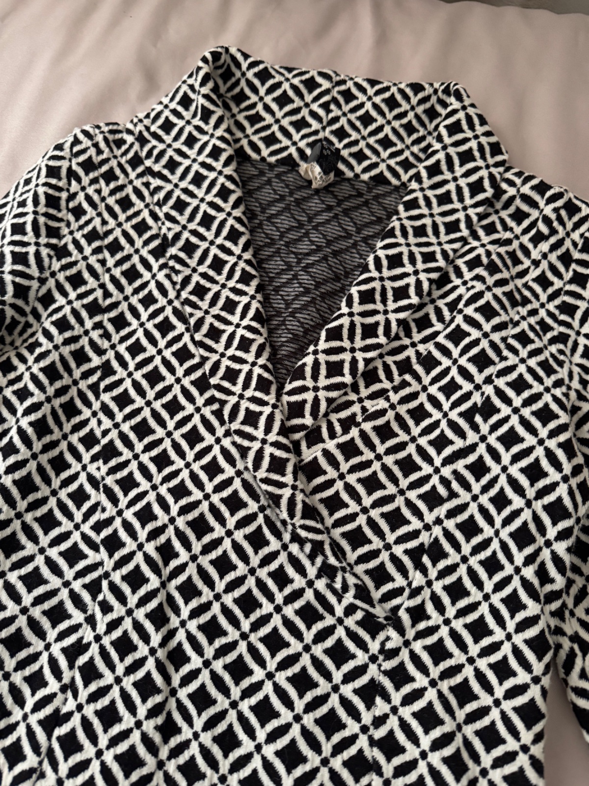 Haut blanc et noir