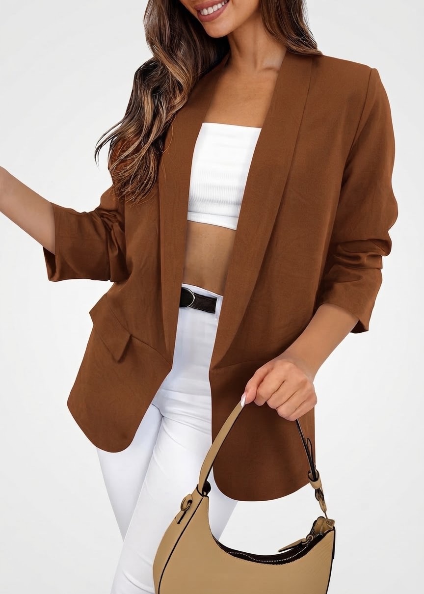 Blazer marron