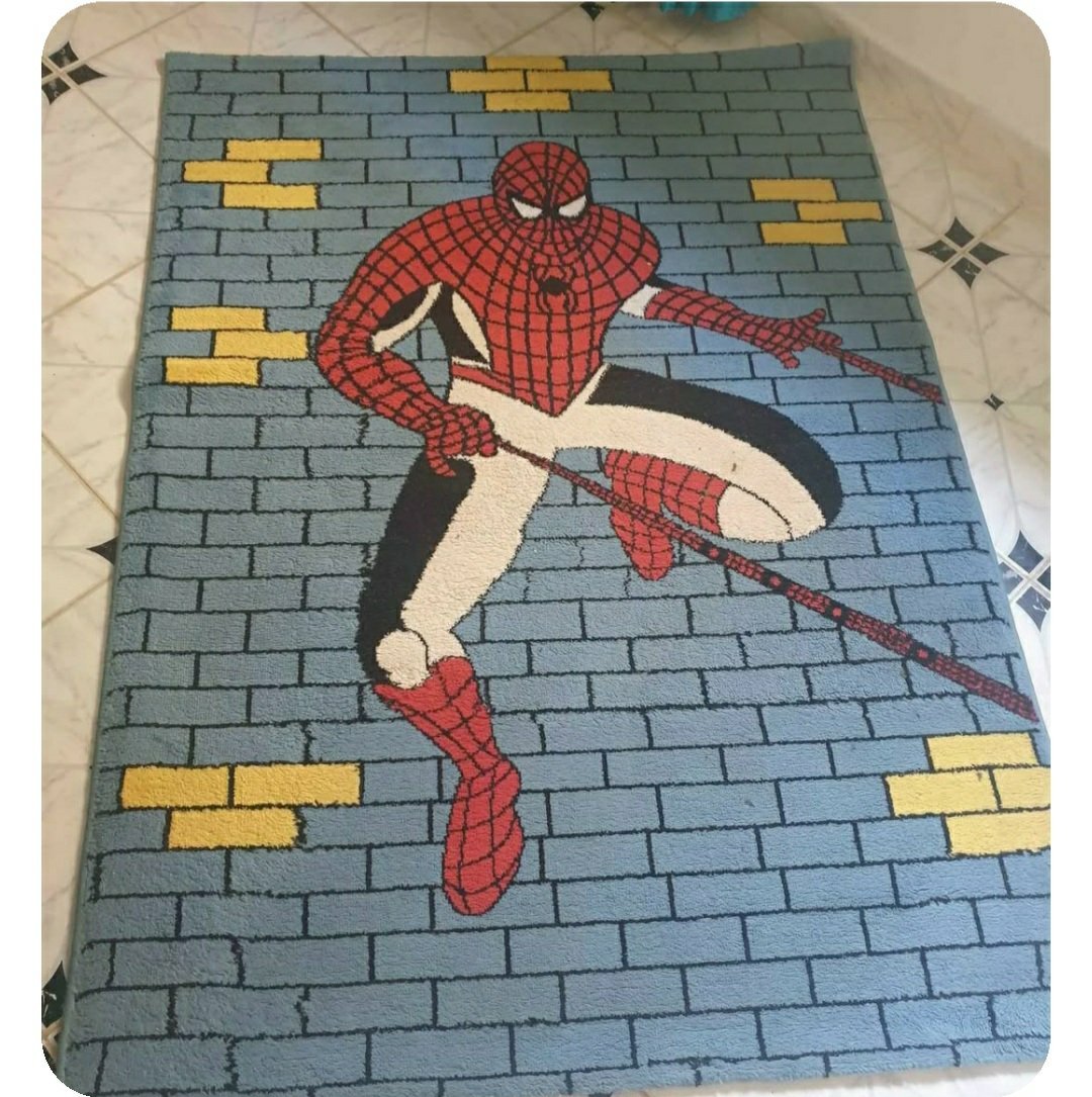 Tapis 3 pieces  spidermen 