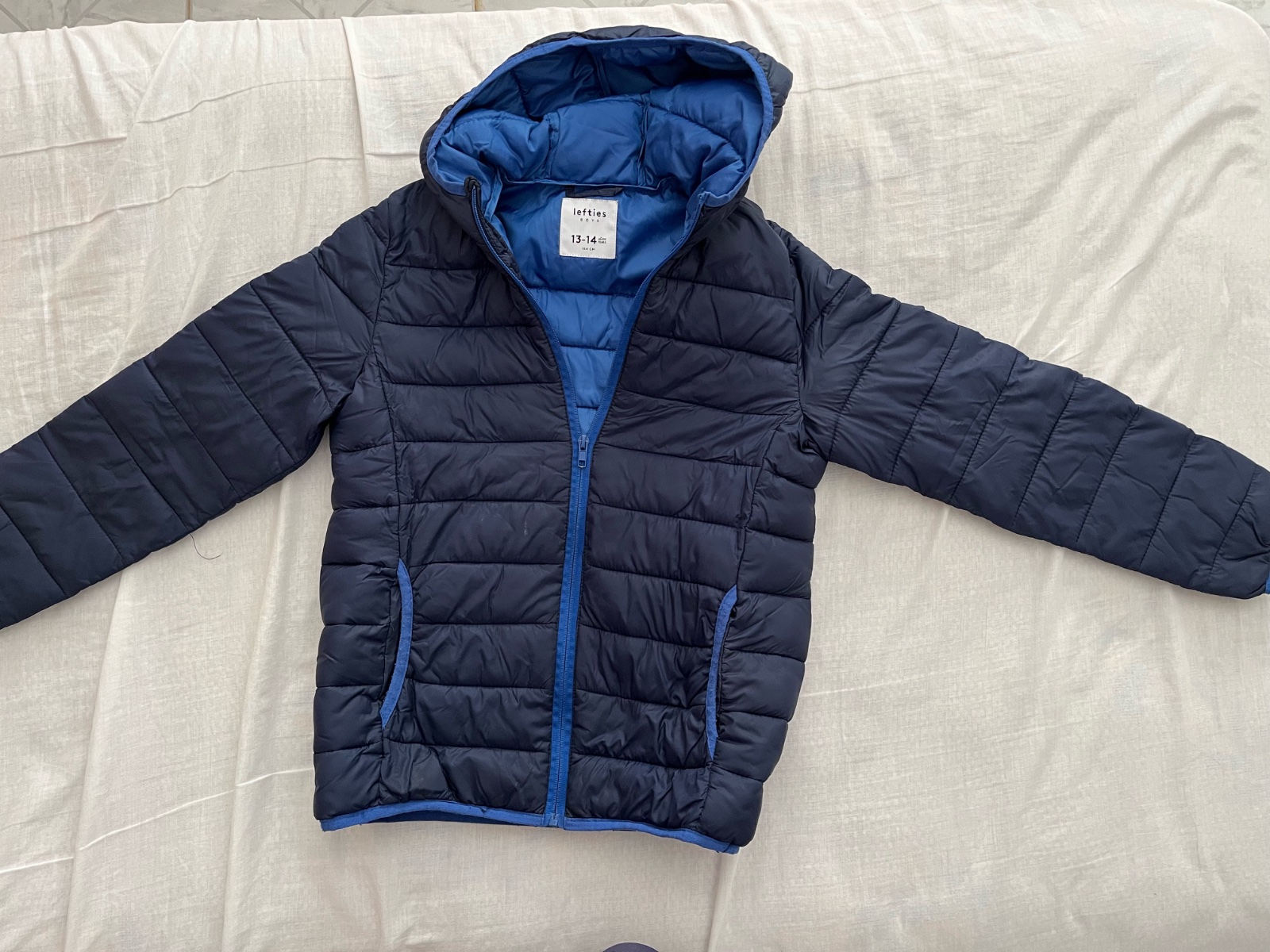Manteau bleu marine