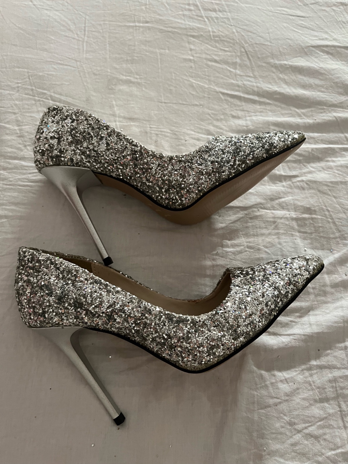 Escarpin argent 