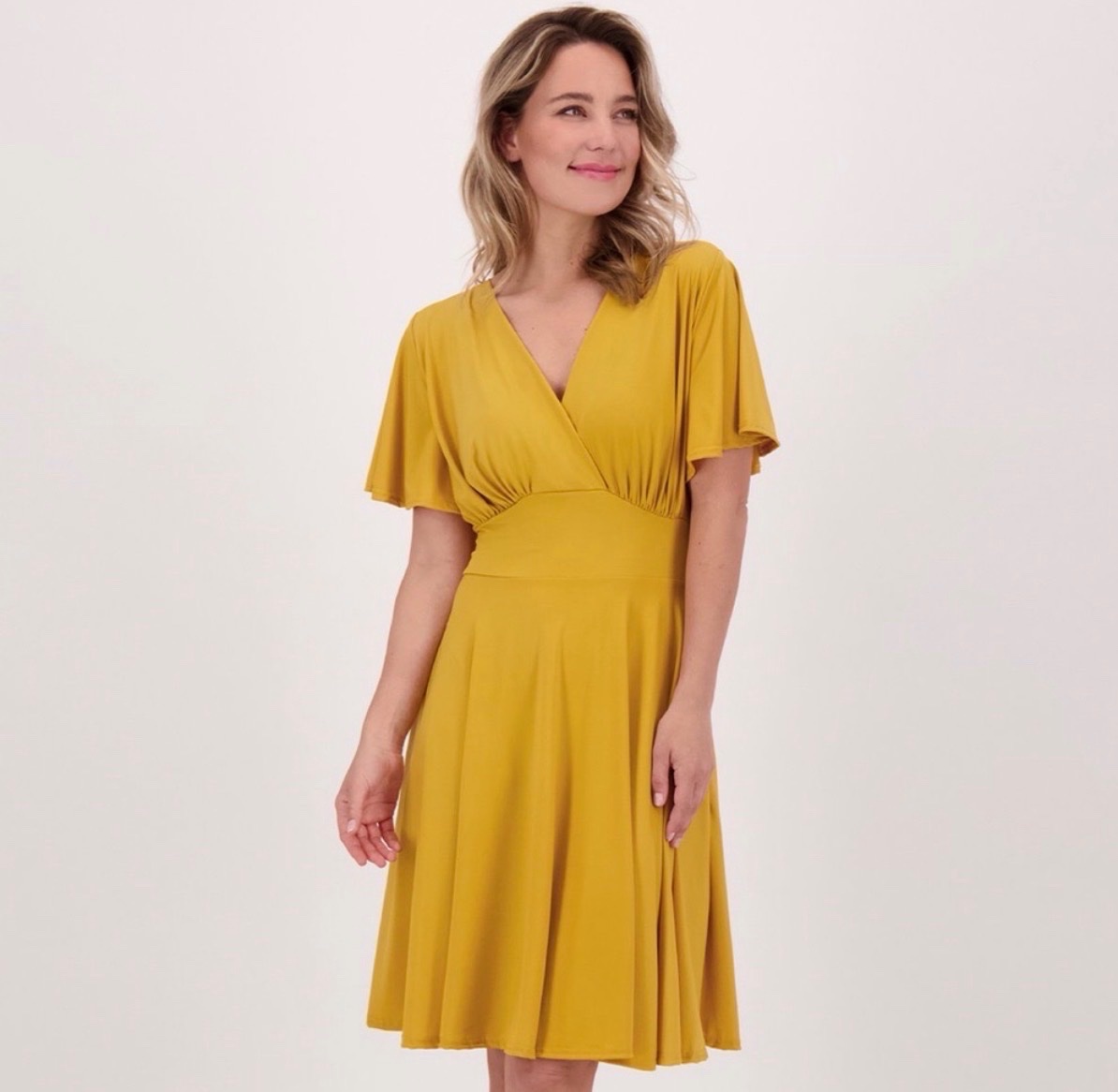 Robe jaune