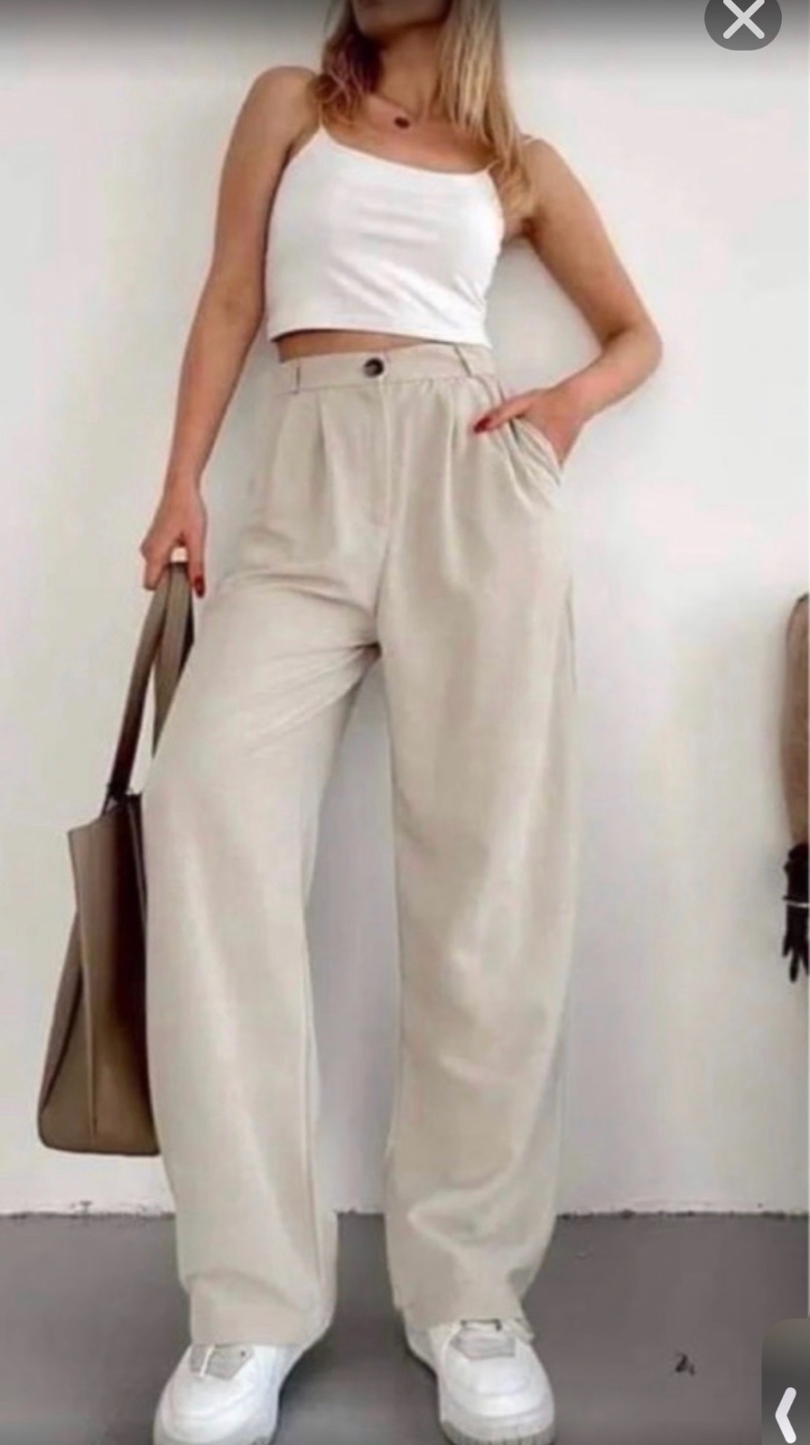 Pantalon beige