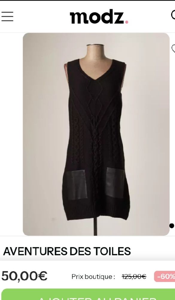 Robe pull la marque aventures et etoiles
