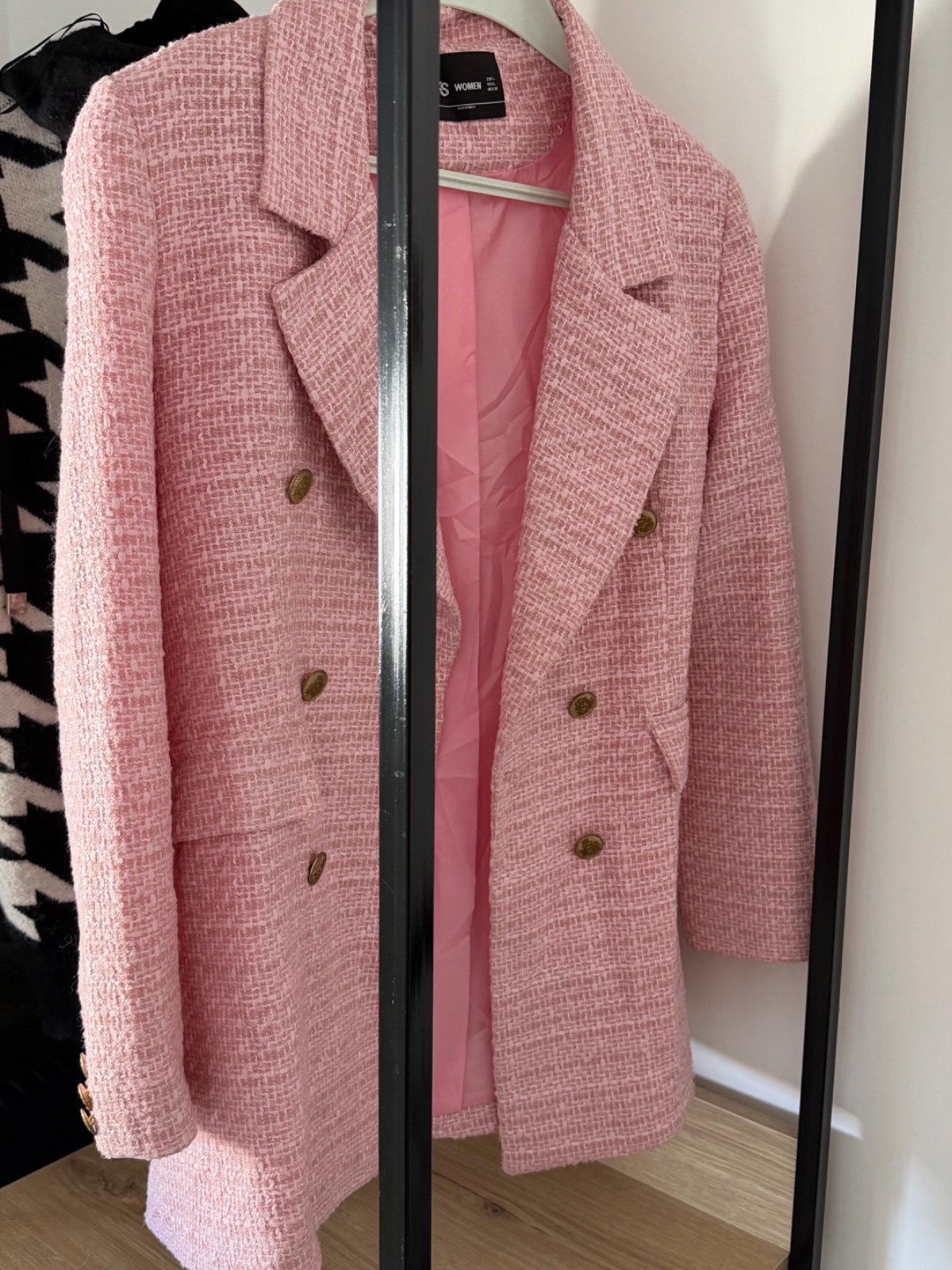 Veste rose poudre 