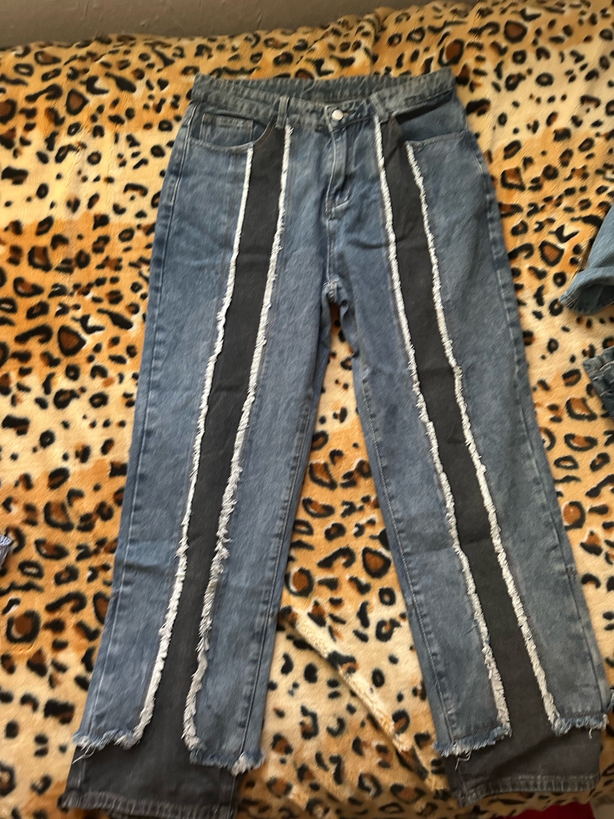 Pantalon patchwork