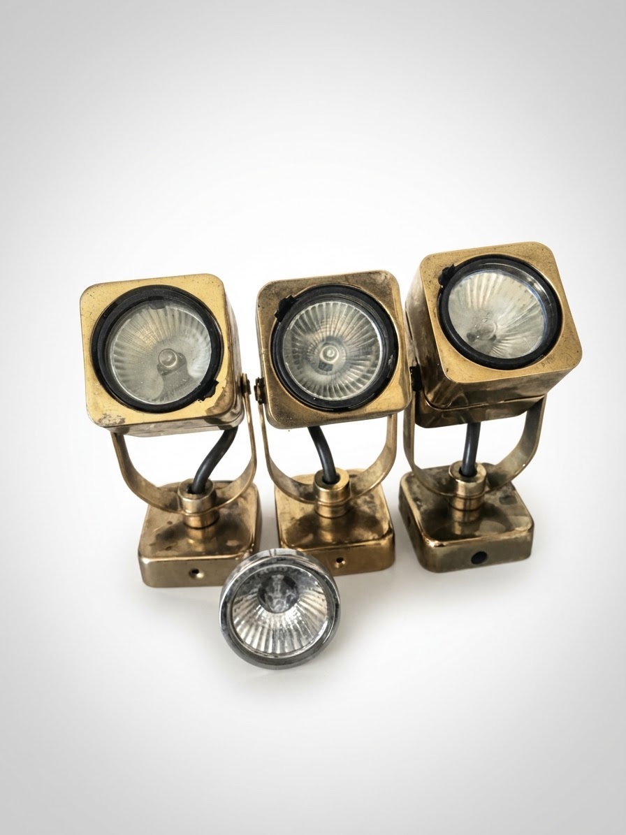 3 projecteurs e lompe reserf