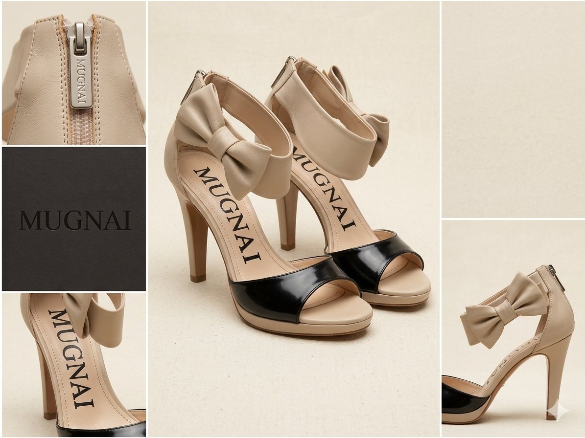 ​Sandales à talons MUGNAI - Pointure 38