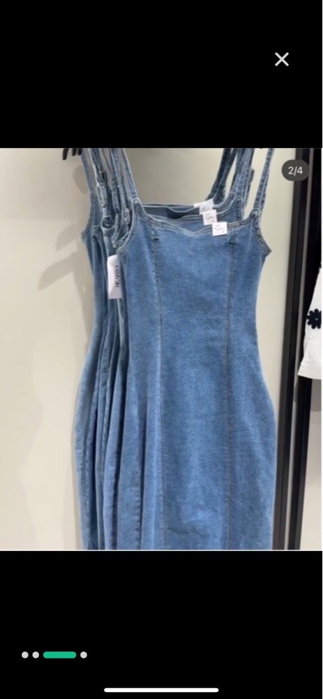 Robe jean neuve jamais portée avec étiquette (taille S) tlabes 34/36