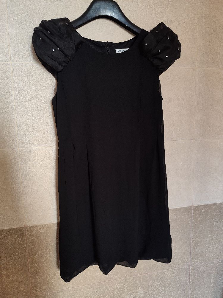 Robe noir coquette 