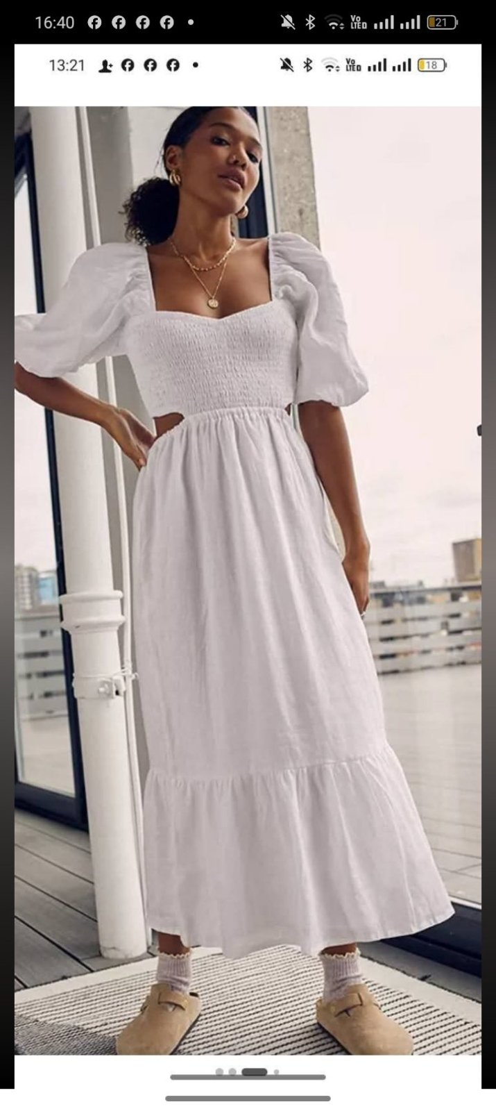 Robe en lin 