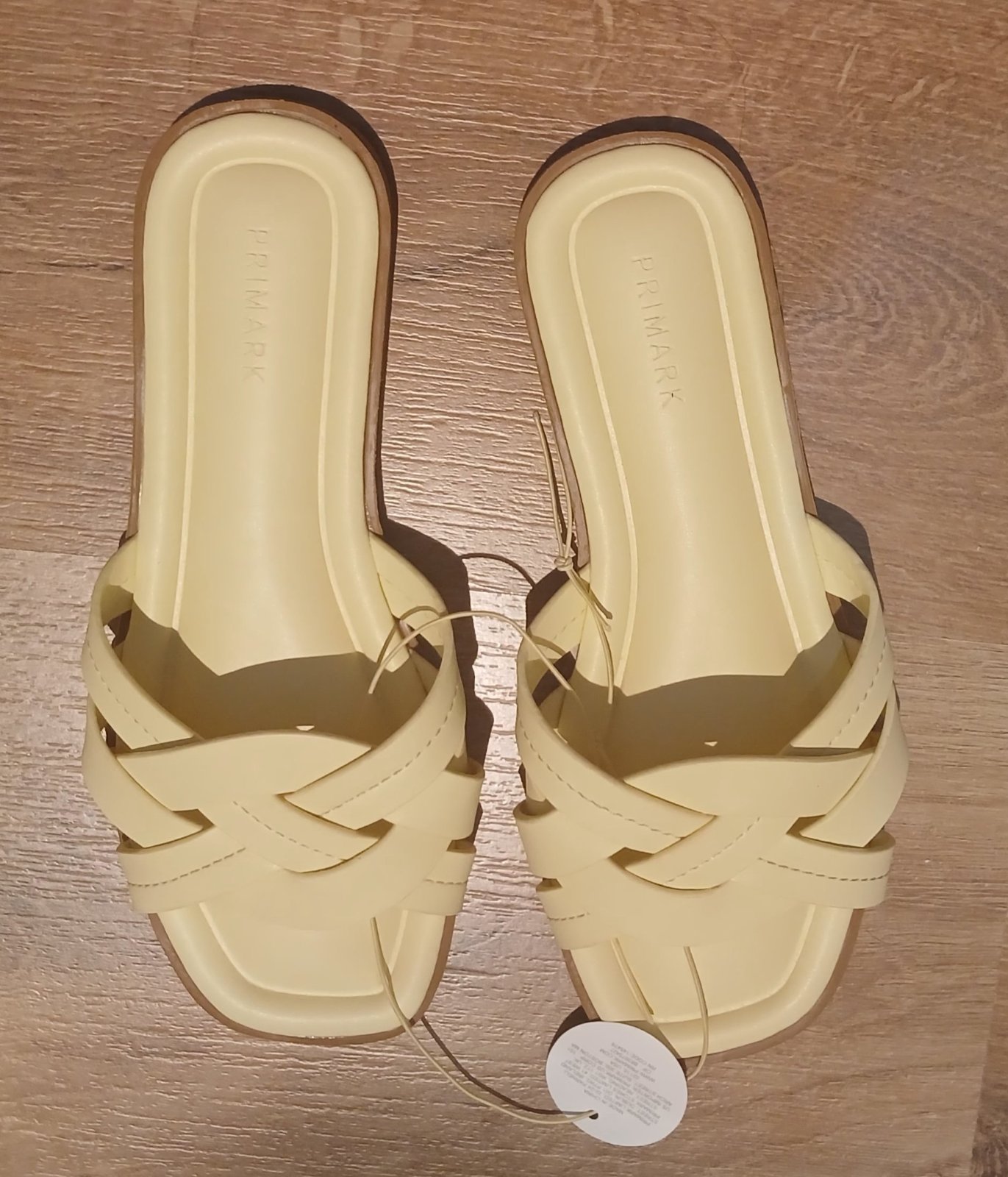 Mules jaunes