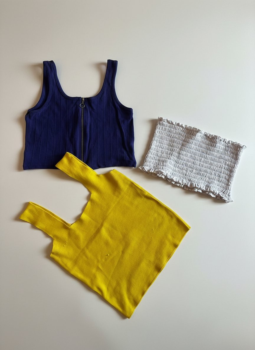 Lot de 3 top