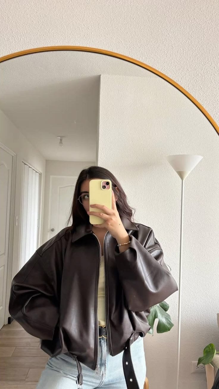 Jacket cuir