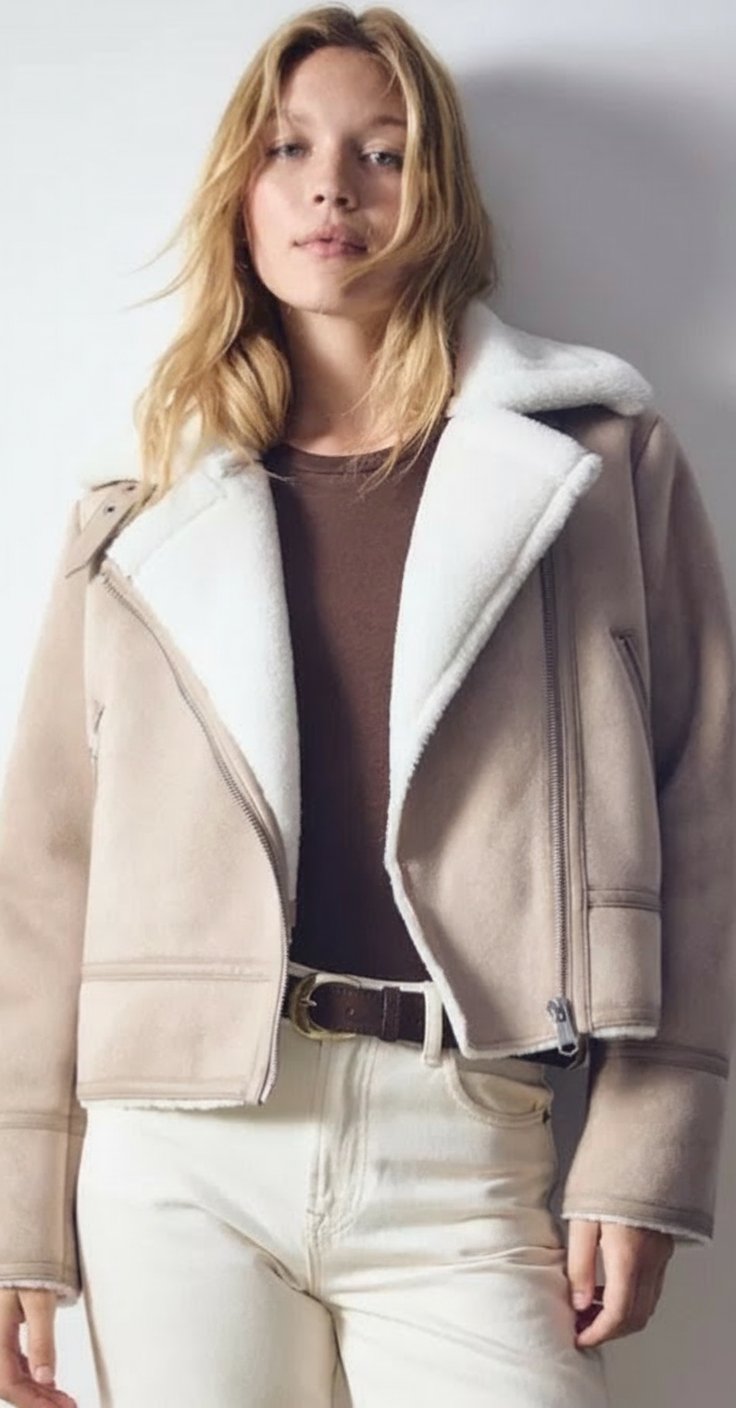 Veste rose 