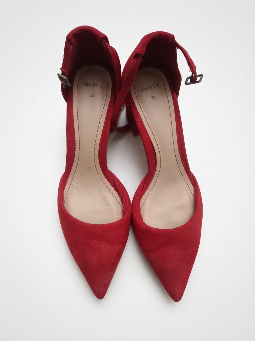Escarpins Bershka bordeaux de la pointure 38