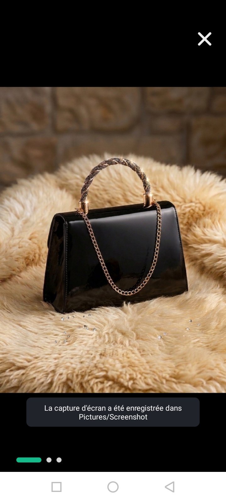 Sac à main noir 
