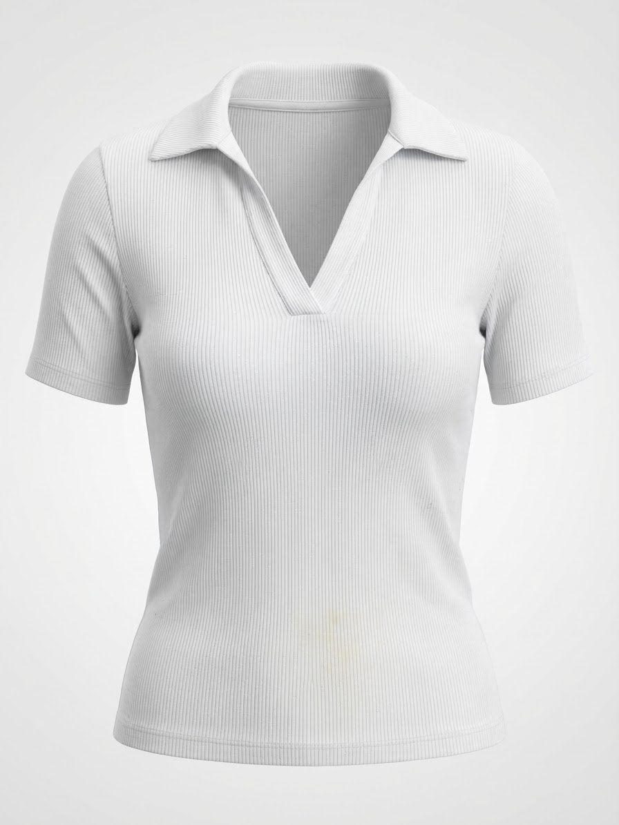 Pull Blanc Taille S Stradivarius col V 