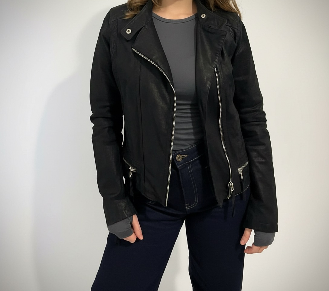 Veste 100% cuire