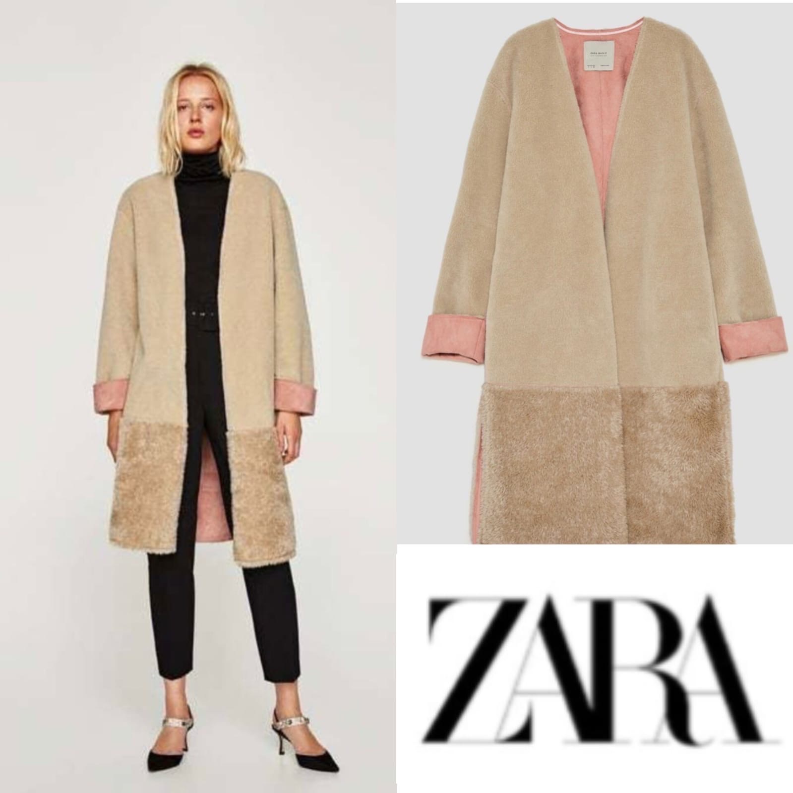 Manteau Zara ideal pour toutes les occasions