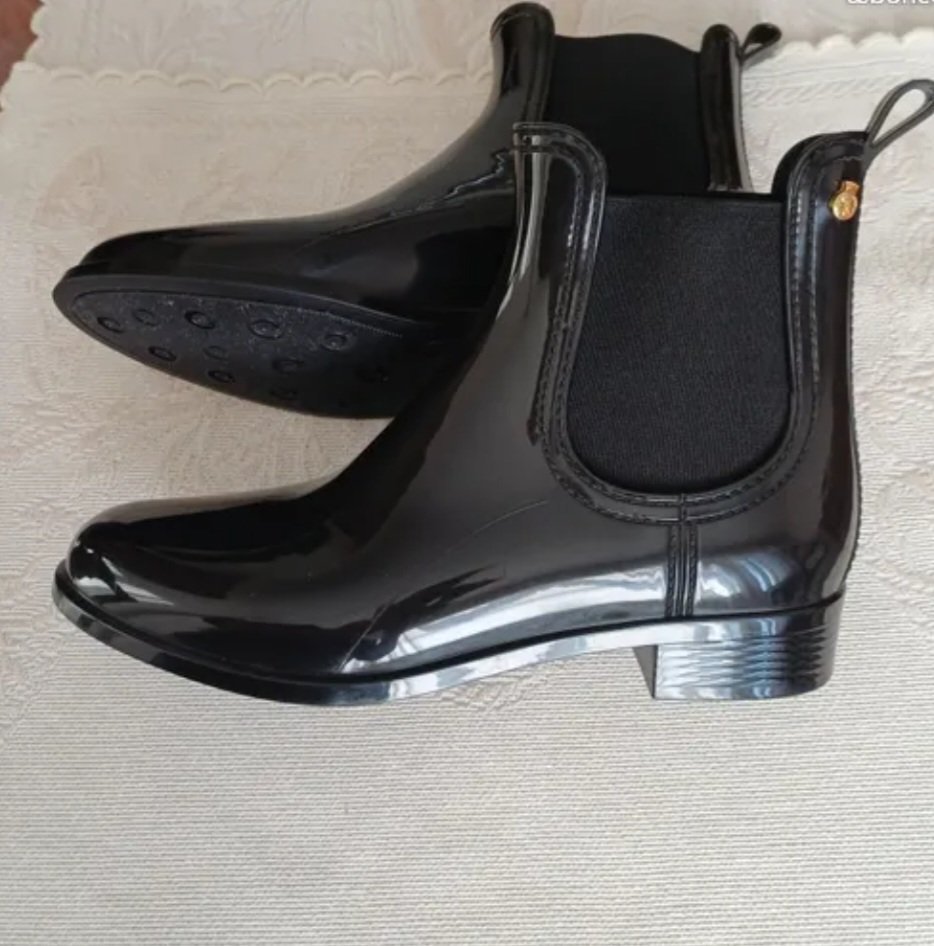 Bottines Jelly noires