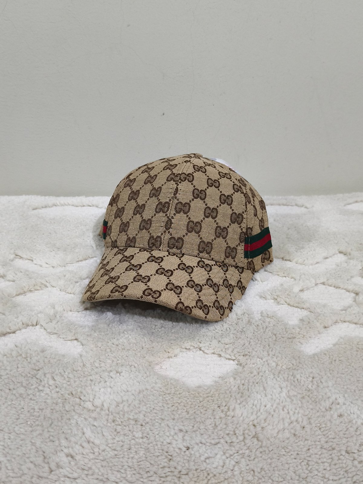 Casquette Gucci biege gold