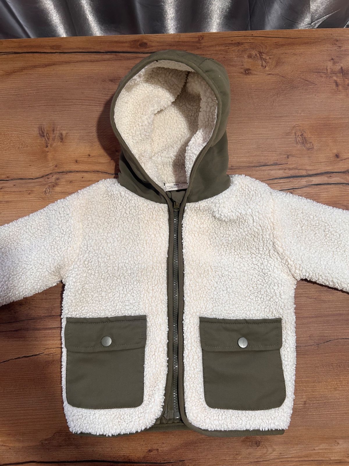 Veste effet mouton 