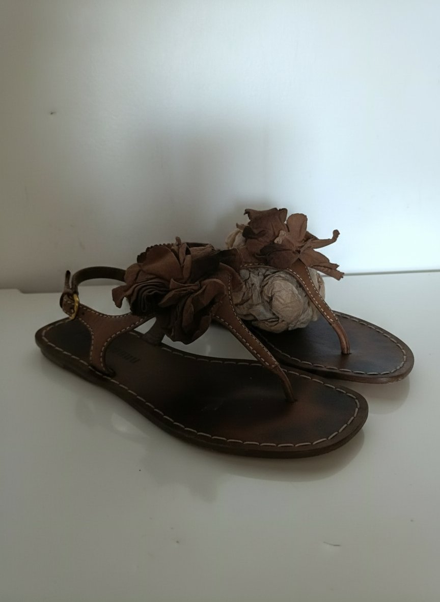 Sandales Miu Miu en cuir