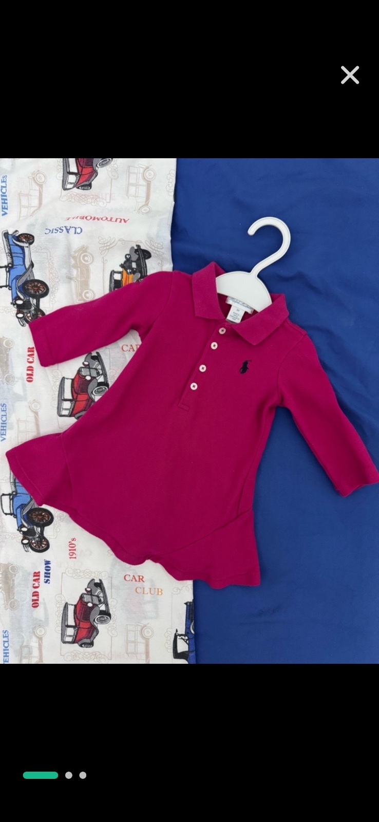 Robe polo ralph lauren rose