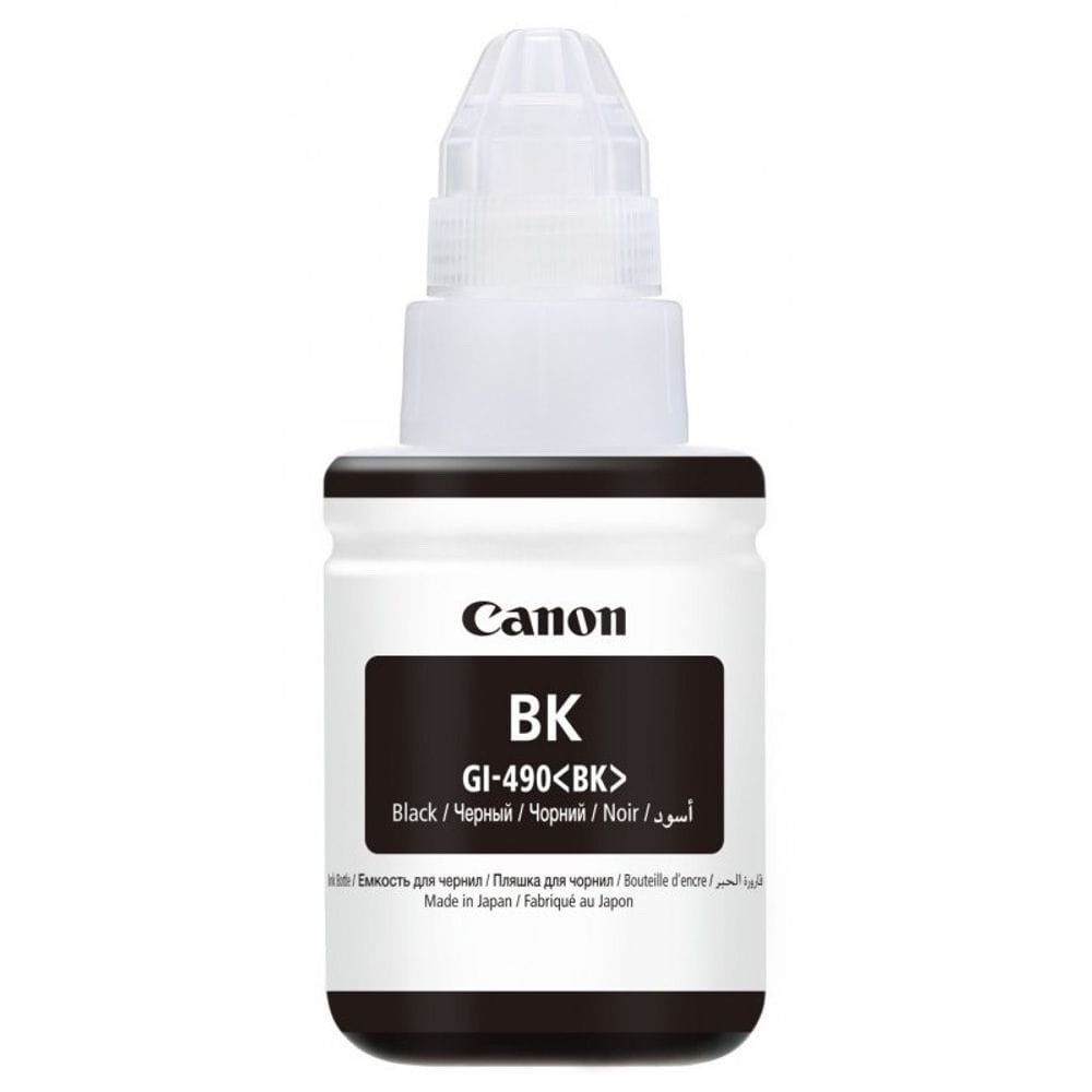 Cartouche Jet d'encre Original Canon GI 490 BK - Noir (GI-490 