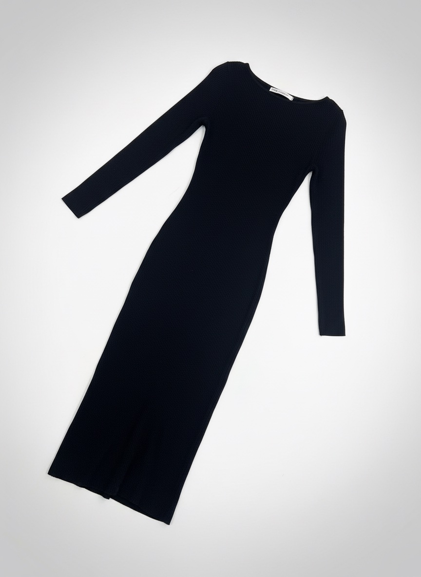 Robe noir zara