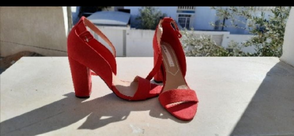 Sandales à talons 