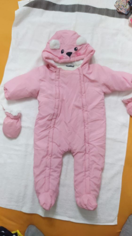 Manteau combinaison pilote avec les gants 