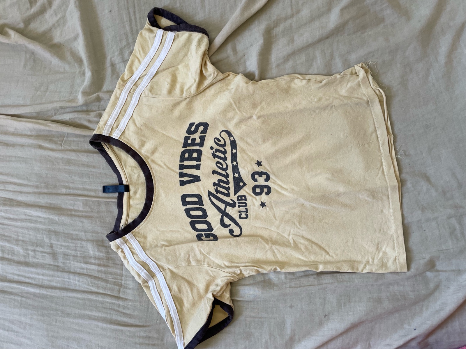 T-shirt beige 